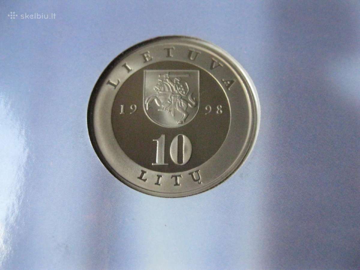 10 Litu. Lankstinuke - Sertifikuota. Originalas. - nuotraukos Nr. 5