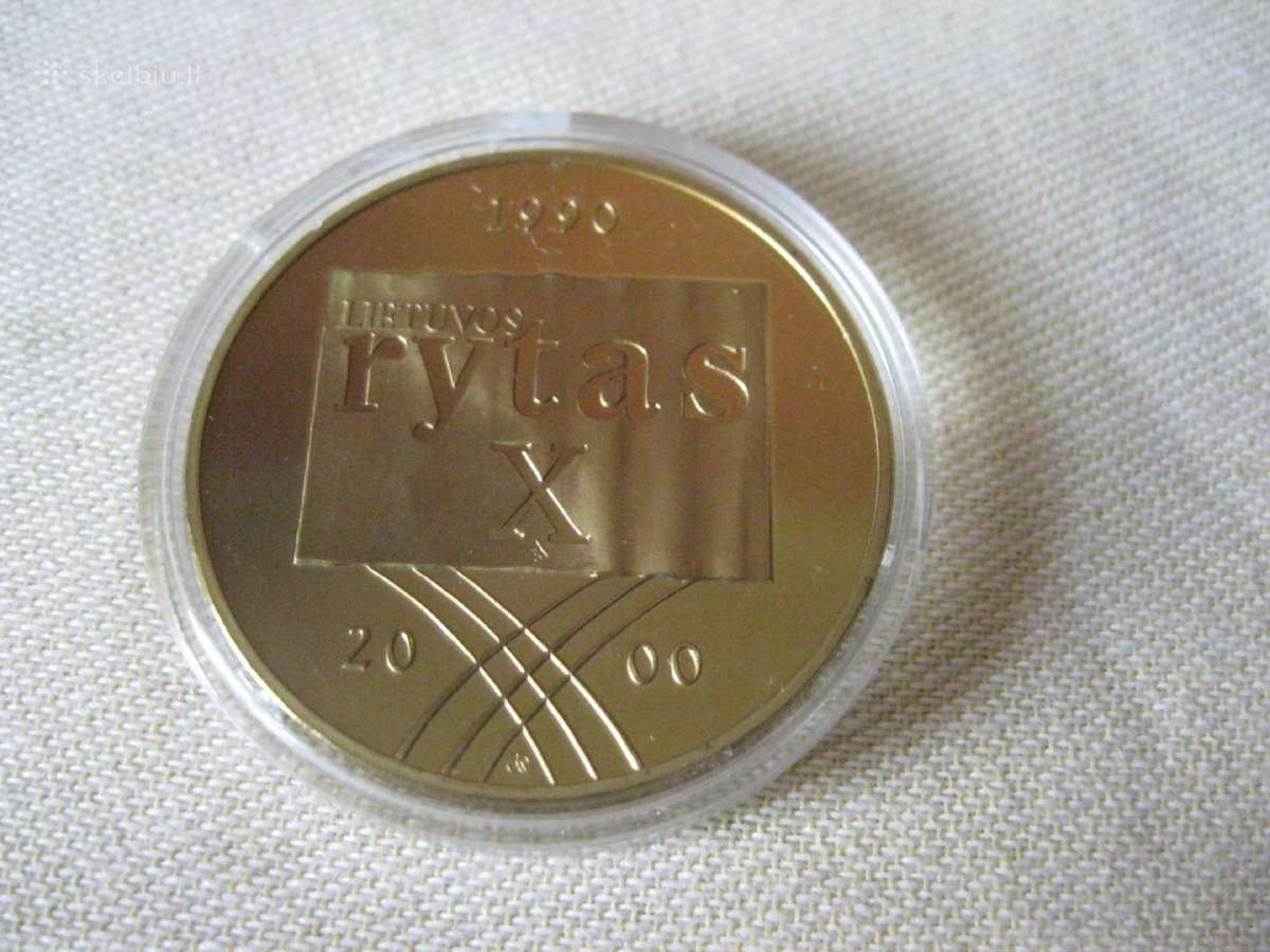 10 - Cio Jubiliejinis Medalis " Lietuvos Ryto". De - nuotraukos Nr. 4