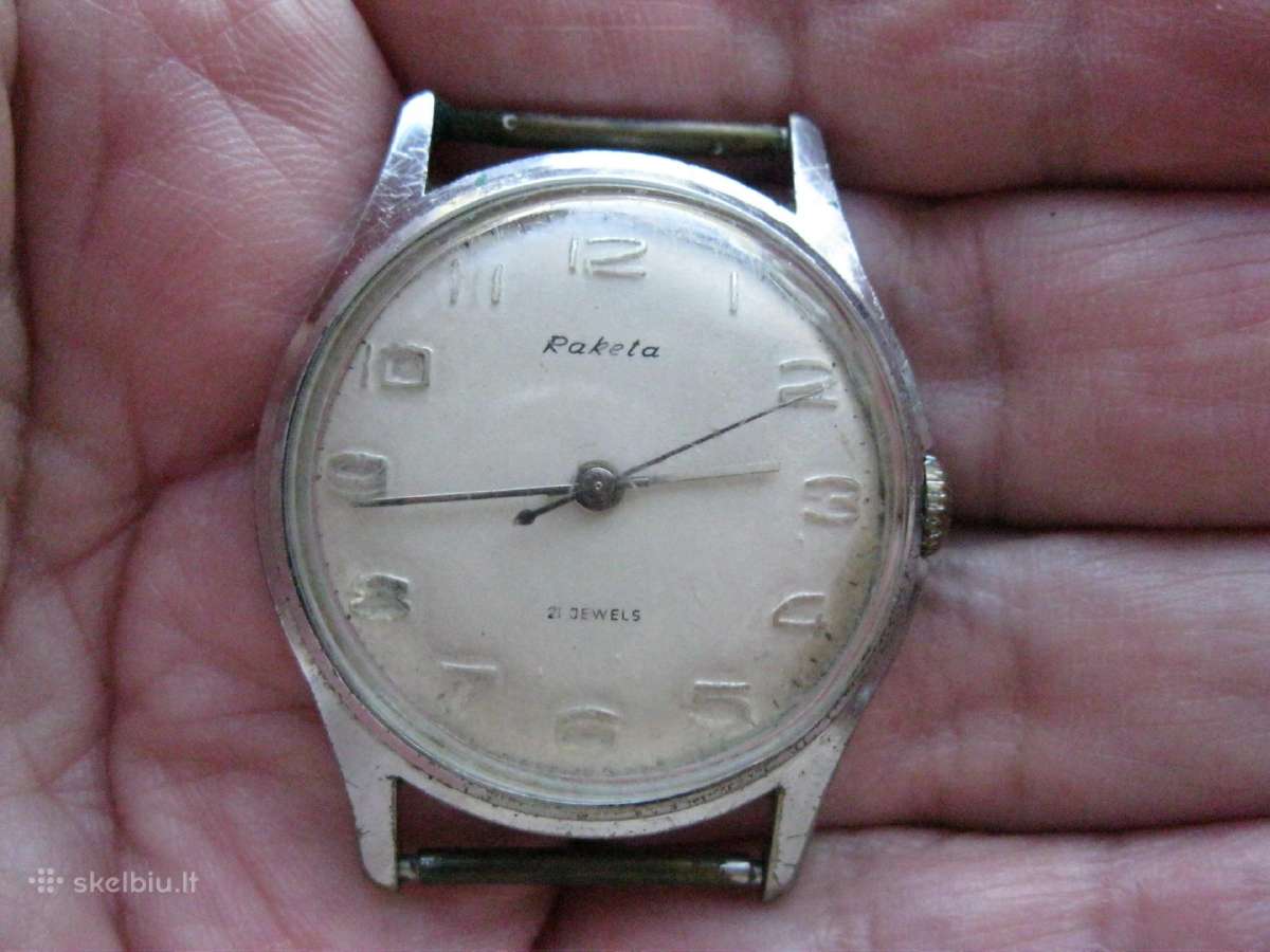 CcCCCP Laikrodis Raketa.zr. foto. Veikia - nuotraukos Nr. 4
