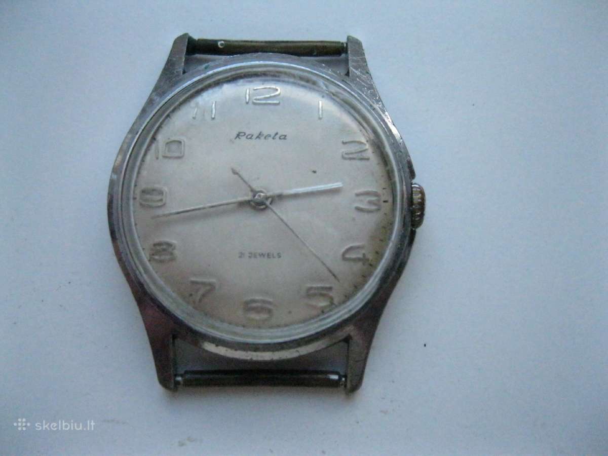 CcCCCP Laikrodis Raketa.zr. foto. Veikia - nuotraukos Nr. 6