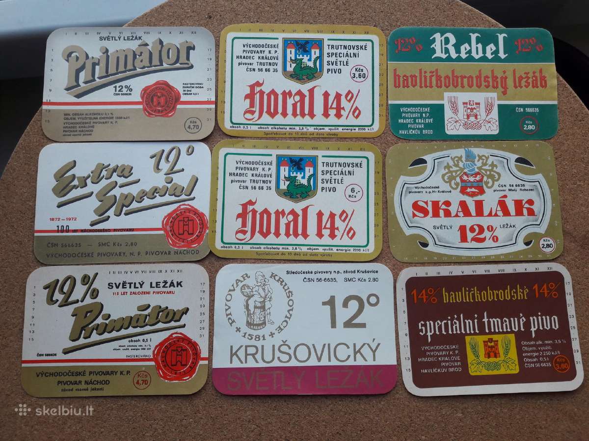 Alaus etiketės - nuotraukos Nr. 11