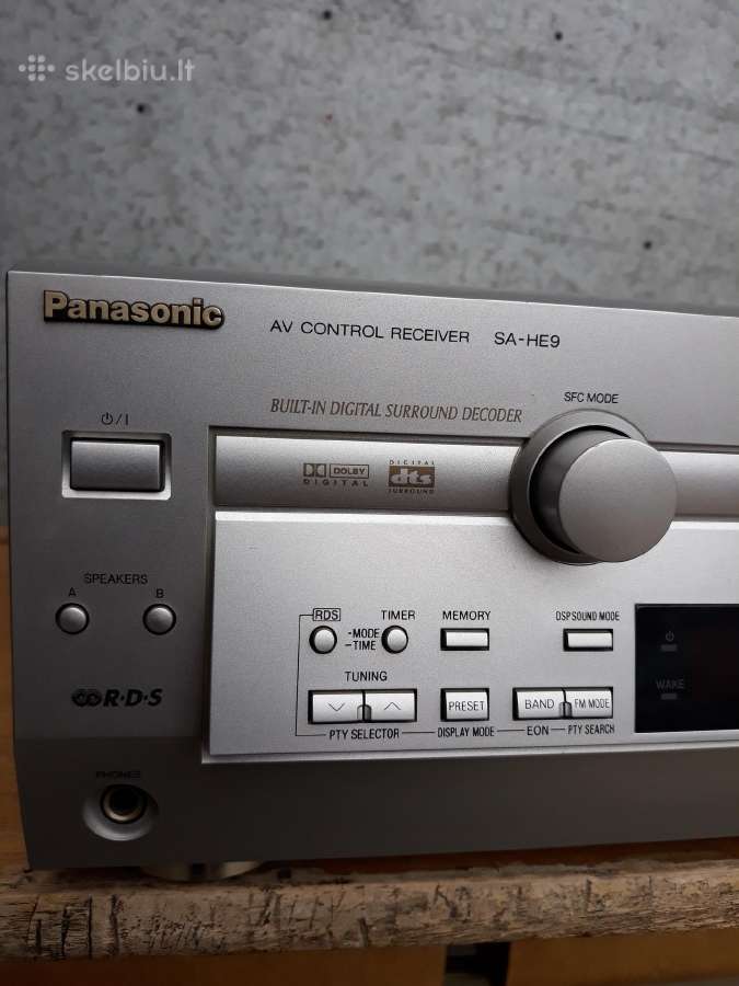 Panasonic Sa-he9 Liko tik kolonėlės - nuotraukos Nr. 3