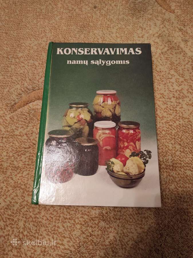Parduodu knygą apie Konservavimą
