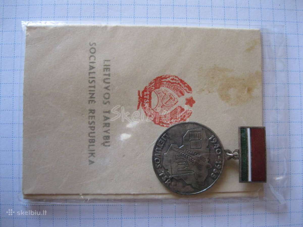 Ltsr apdovanojomas.zr. foto.su dokumentu. - nuotraukos Nr. 2