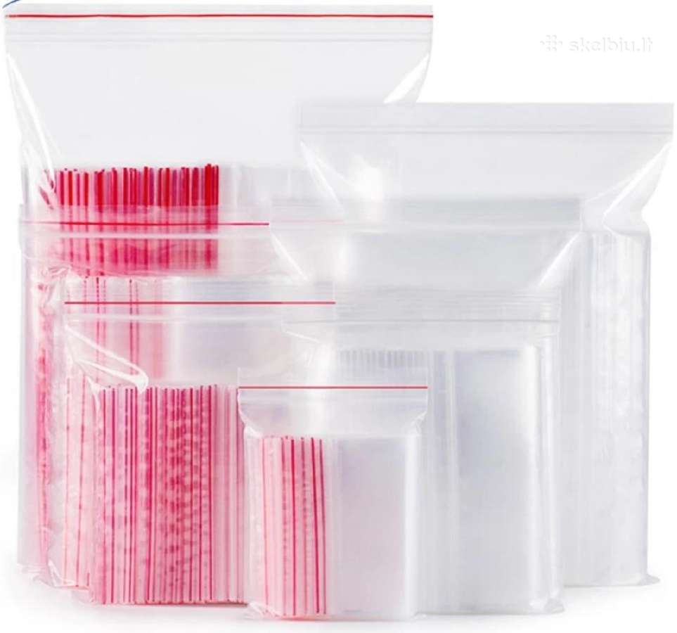 Zip - Lock Maišeliai - nuotraukos Nr. 3