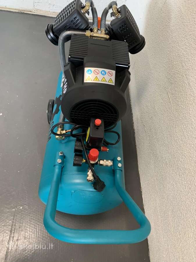 Oro kompresorius Gtm 2 cil. 70l 3kw 420l/min - nuotraukos Nr. 3