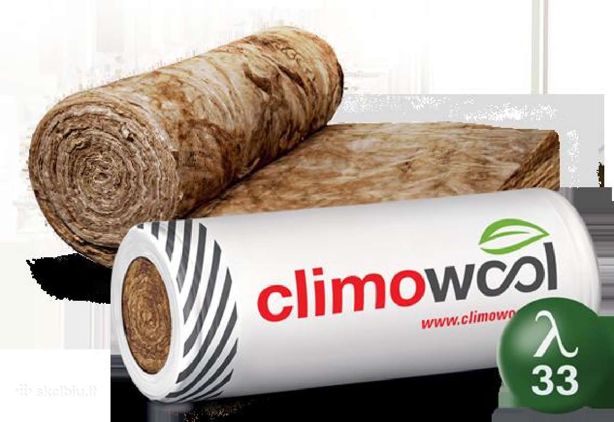 Mineralinė vata Climowool, ruloninė, plokštinė - nuotraukos Nr. 3