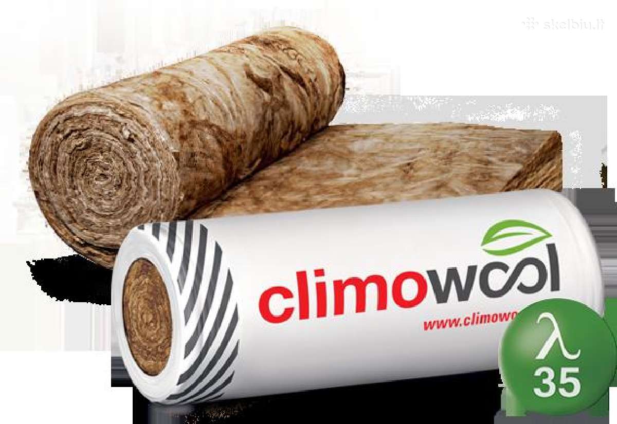 Mineralinė vata Climowool, ruloninė, plokštinė - nuotraukos Nr. 4