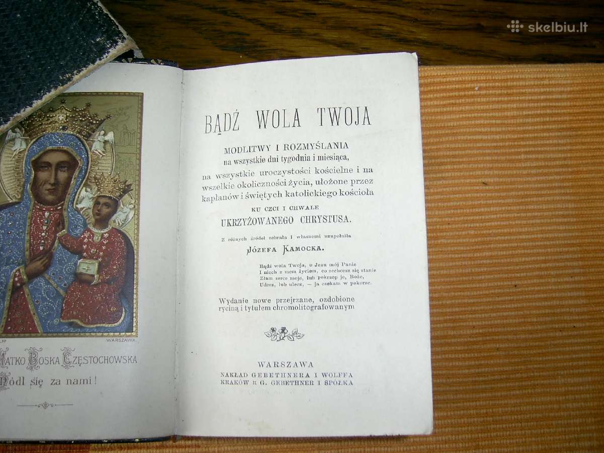 Maldos knyga *Badz wola twoja* - nuotraukos Nr. 3