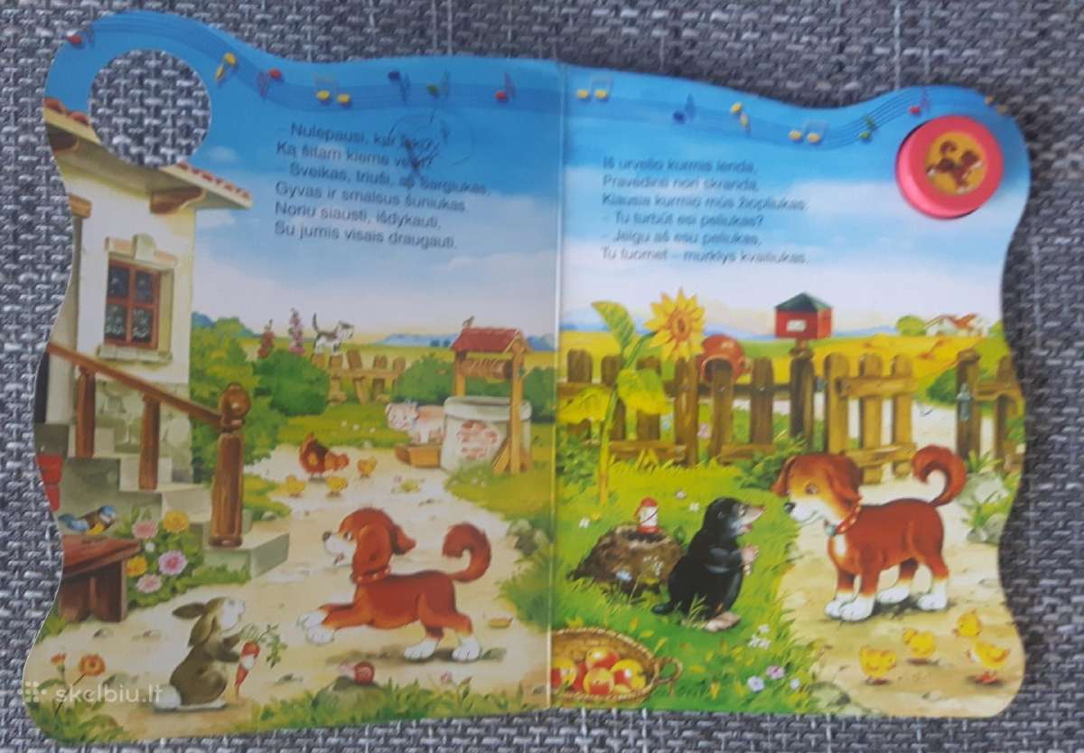 Vaikiška knygutė "Šuniukas sargiukas" - nuotraukos Nr. 3