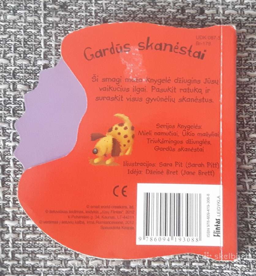 Vaikiška knygutė "Gardūs skanėstai" - nuotraukos Nr. 2