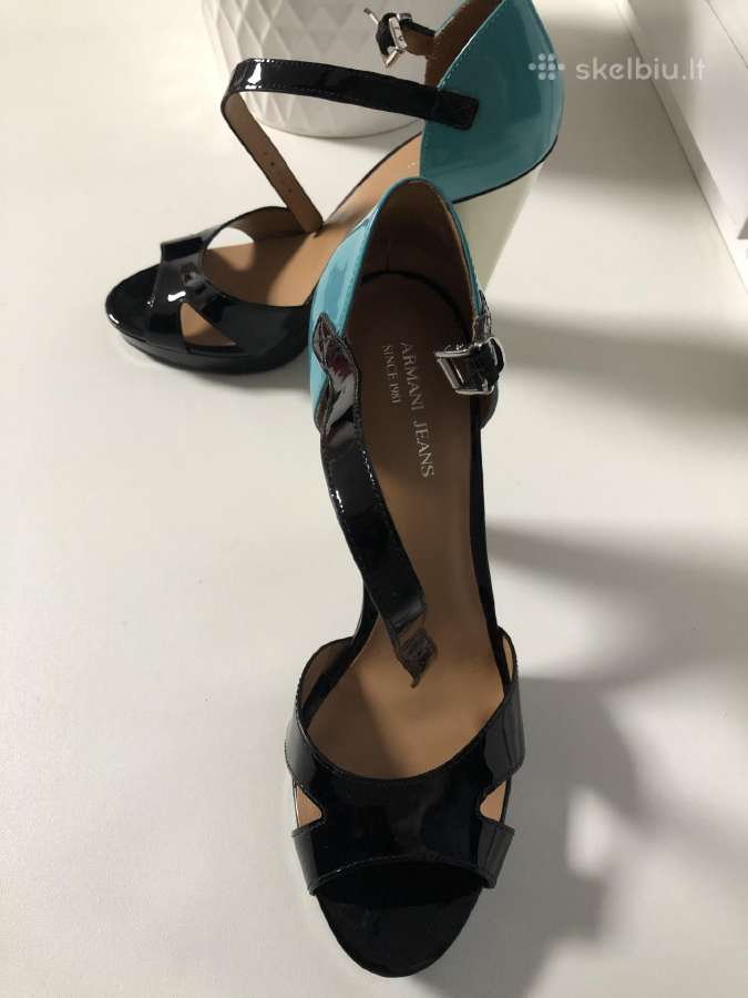 Moteriški aukštakulniai bateliai Armani 39d - nuotraukos Nr. 4