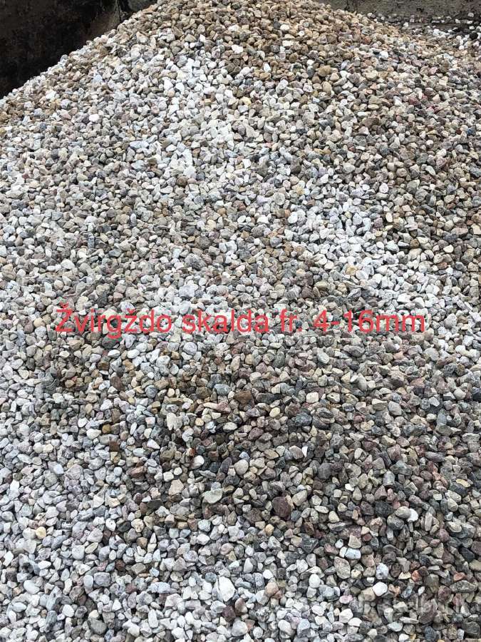 Kroviniu pervežimas/žvyras smėlis skalda iki 2m3 - nuotraukos Nr. 31