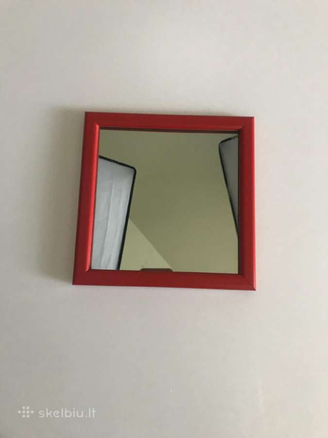 Veidrodis nedidelis kvadratinis - nuotraukos Nr. 2