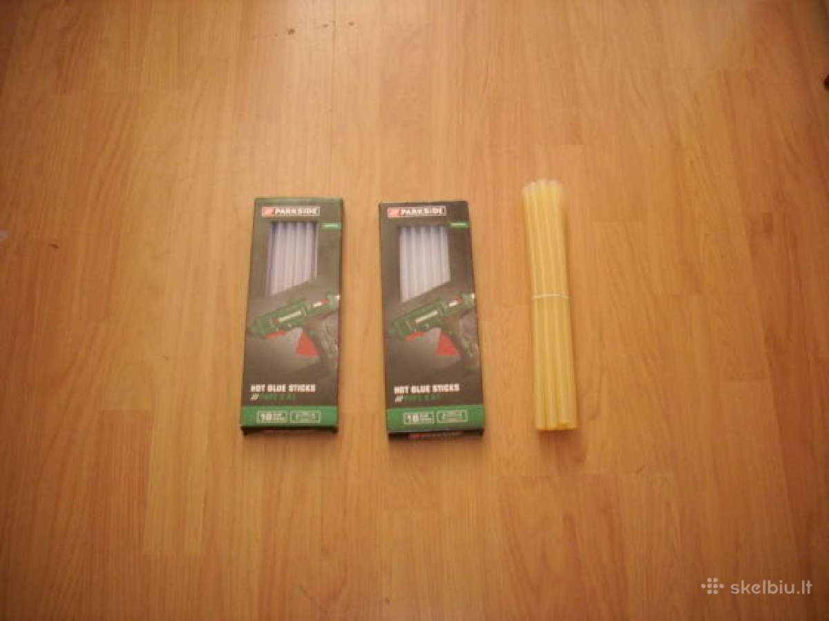 Karštų klijų lazdelės bespalviai 11mm ir 7mm - nuotraukos Nr. 2