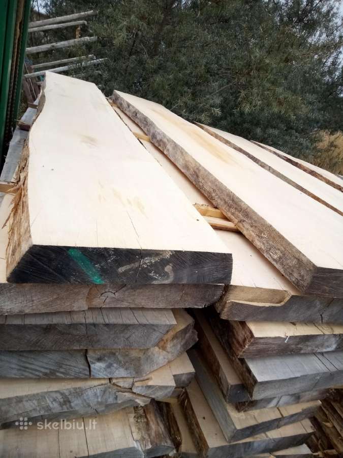 Azuolo,uosio dilės stalviršiam su epoxy ir be - nuotraukos Nr. 16