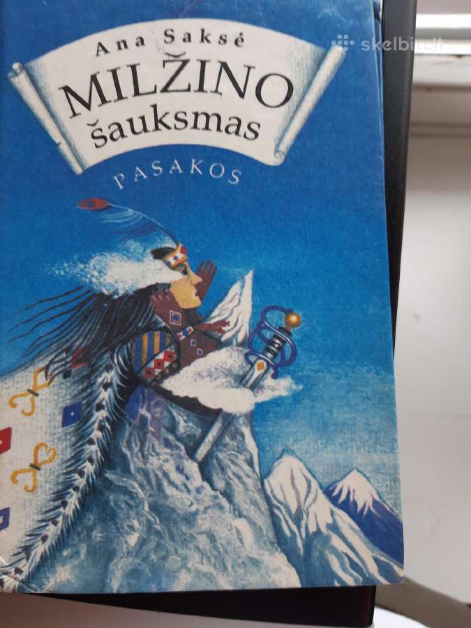 Vaikiška knyga Milžino šauksmas