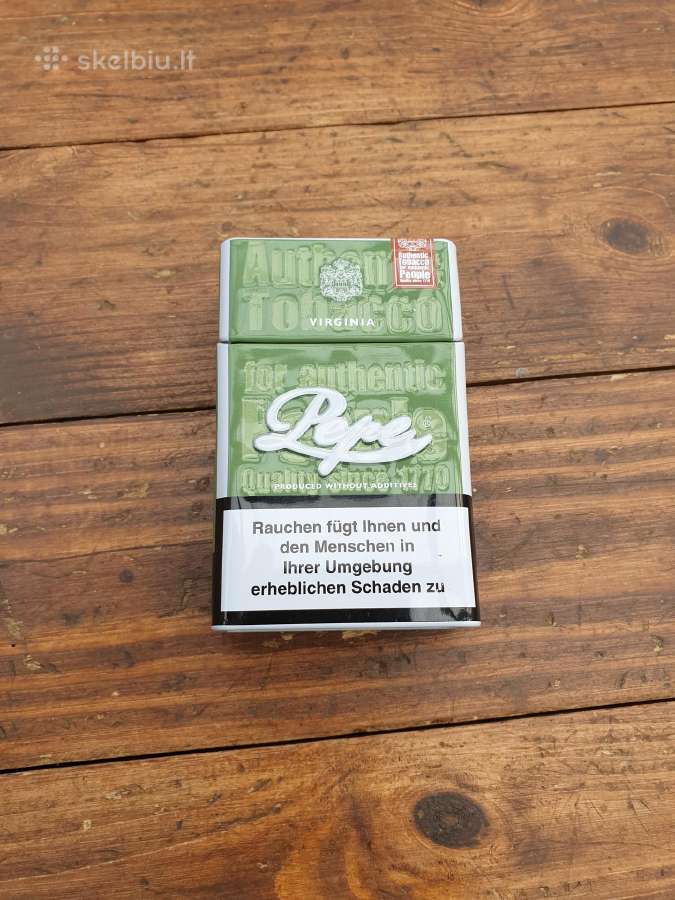 Cigarečių dėkliukas Pepe metalinis