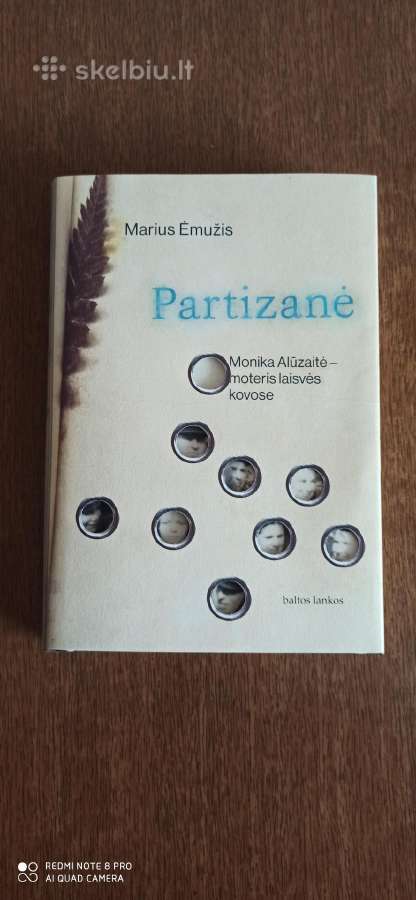 Parduodu knyga"partizane" Monika Alūzaitė"