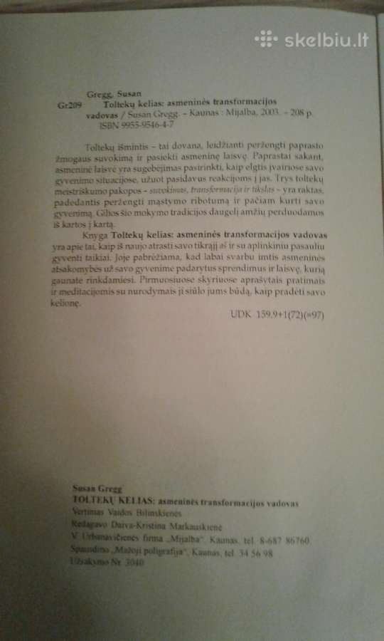 S.gregg Toltekų kelias 2003m. - nuotraukos Nr. 4