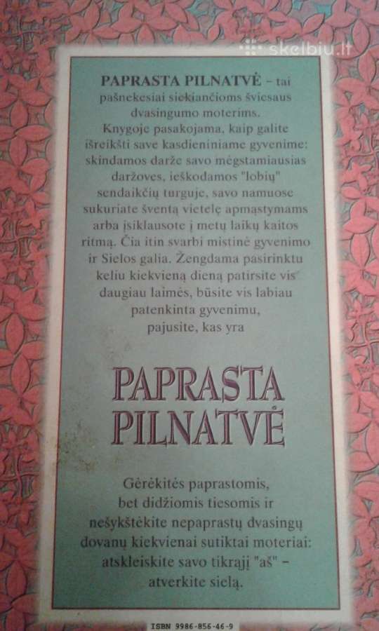 S.ban Breathnach Paprasta pilnatvė 1995 m. - nuotraukos Nr. 6