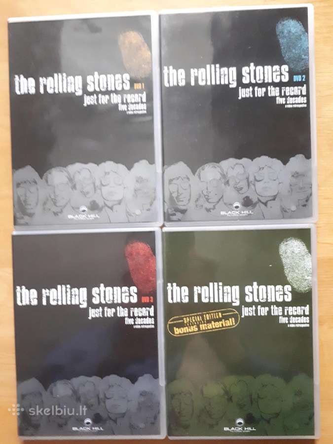 Dvd The Rolling Stones - Just for the record
