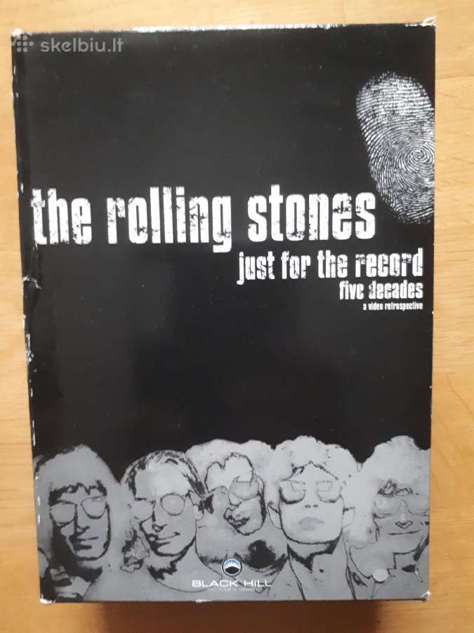 Dvd The Rolling Stones - Just for the record - nuotraukos Nr. 3