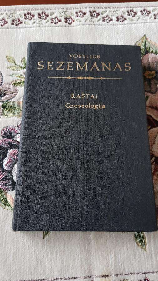 V. Sezemanas Raštai Gnoseologija