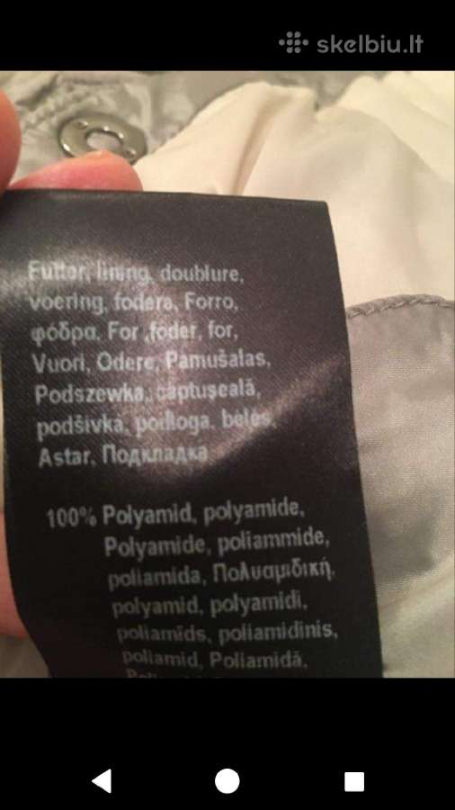 Nauja pūkinė striukė, dydis M - nuotraukos Nr. 5