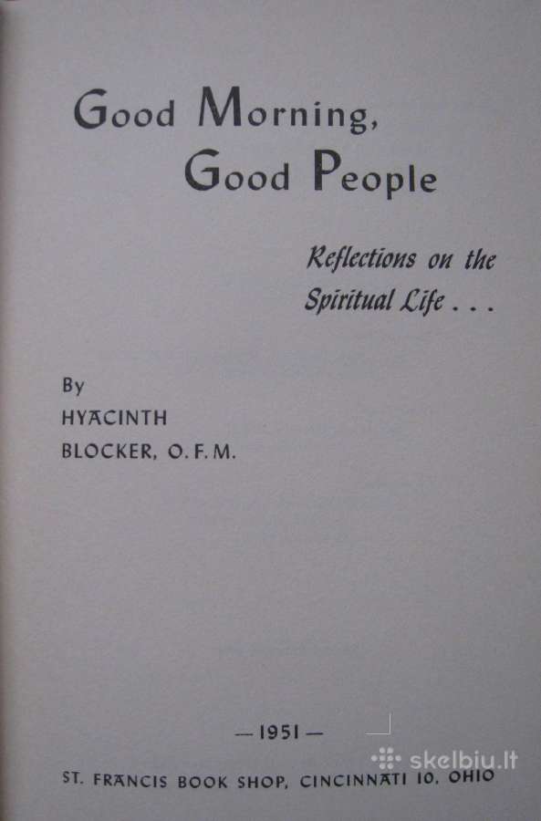 Good morning good people / 1951 m. - nuotraukos Nr. 4