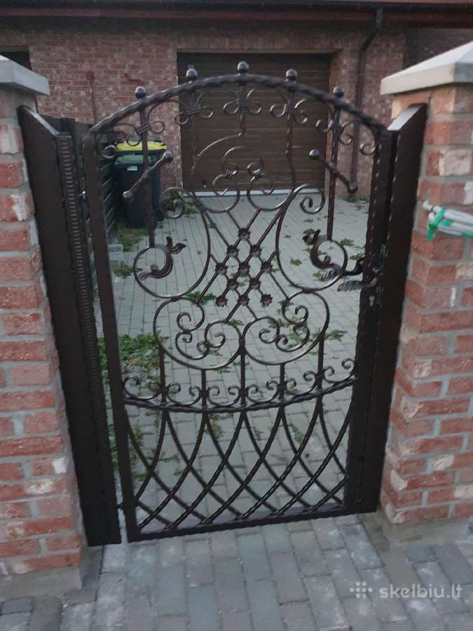 Stumdomi vartai nuo 1600 su varikliu, milt.dažymu - nuotraukos Nr. 3
