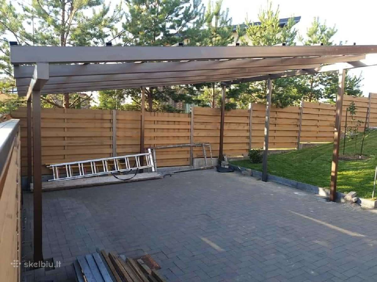 Stumdomi vartai nuo 1600 su varikliu, milt.dažymu - nuotraukos Nr. 16
