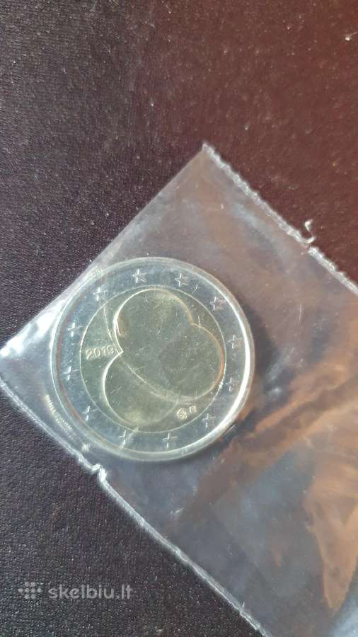 Suomijos 2 eurai 2019 Unc