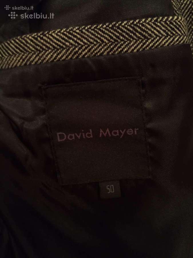 Naujas David Mayer paltas - nuotraukos Nr. 2