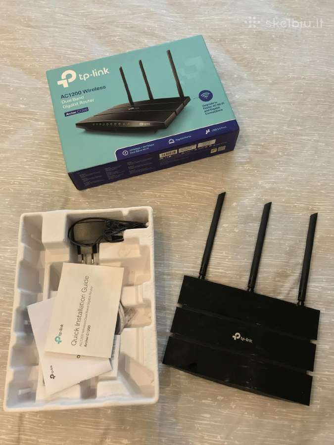 Tp-link Archer Ac1200 Dual Band 300 Mbps/867 Mbps - nuotraukos Nr. 3