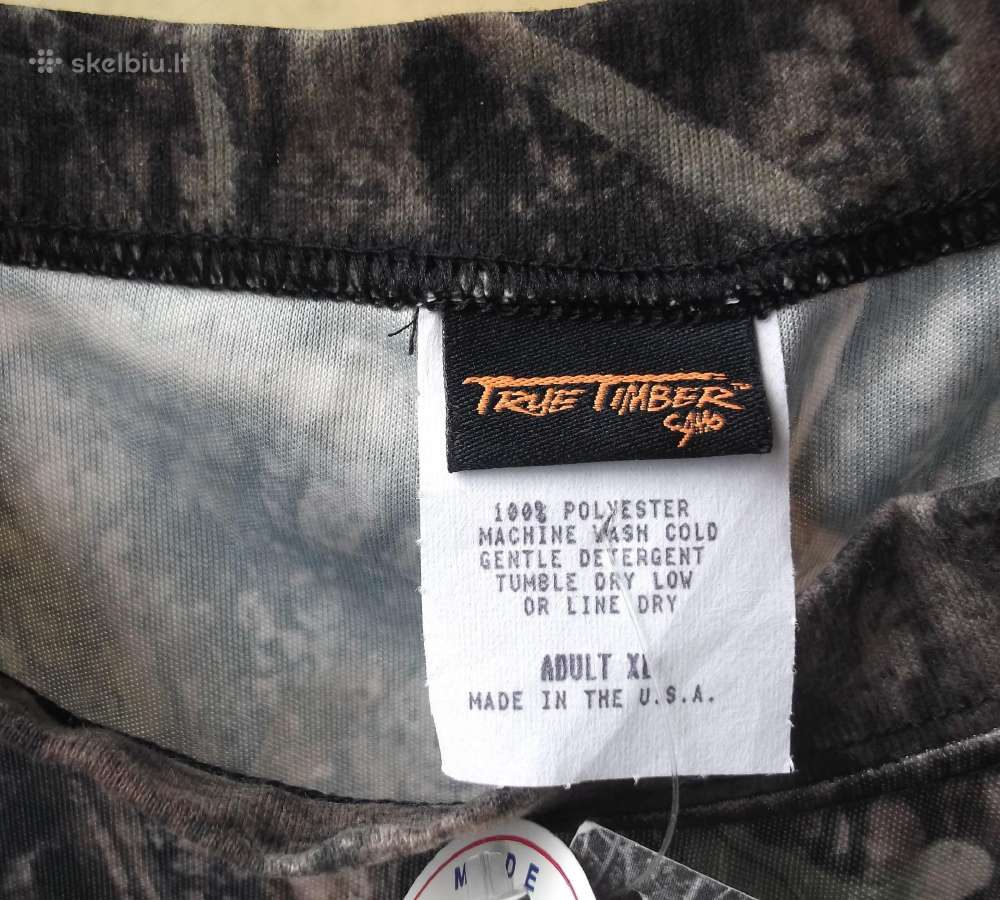 Amerikietiški True Timber termo-marškinėliai - nuotraukos Nr. 4