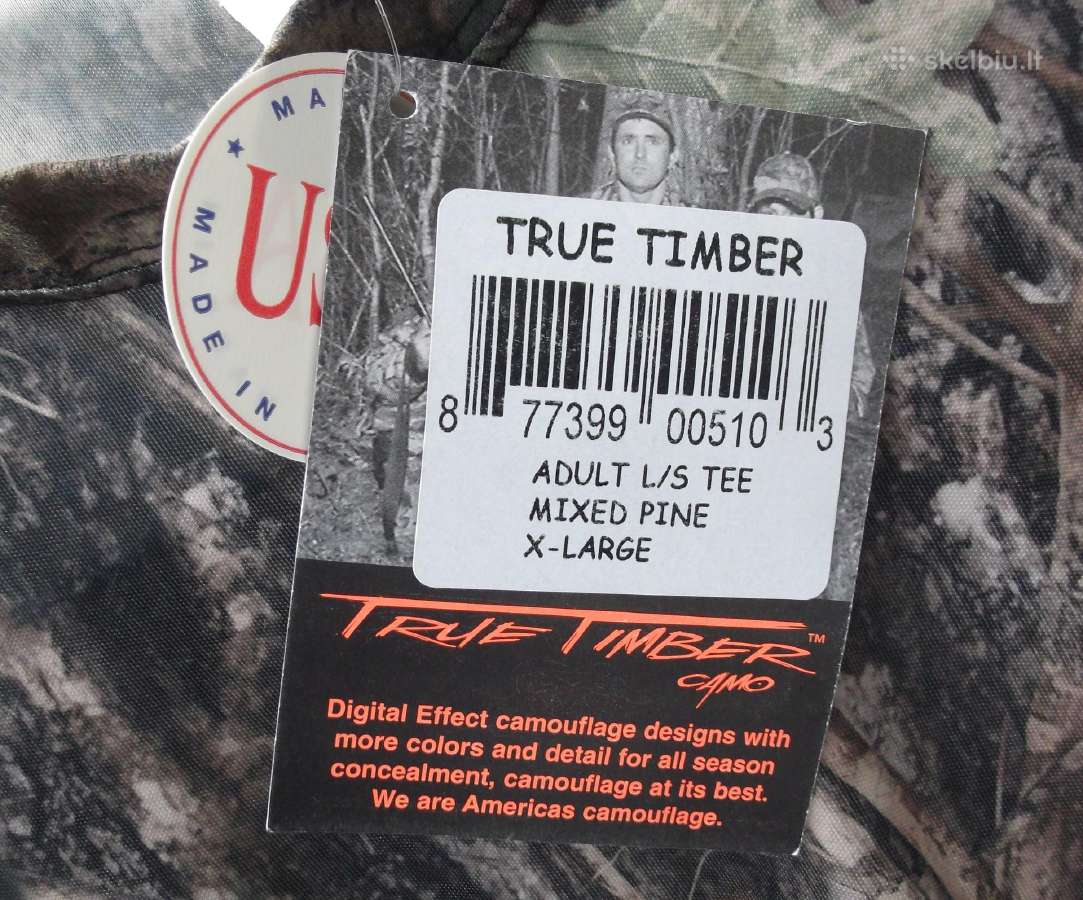 Amerikietiški True Timber termo-marškinėliai - nuotraukos Nr. 7