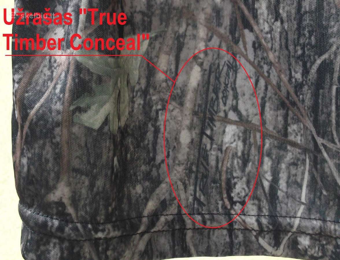 Amerikietiški True Timber termo-marškinėliai - nuotraukos Nr. 10