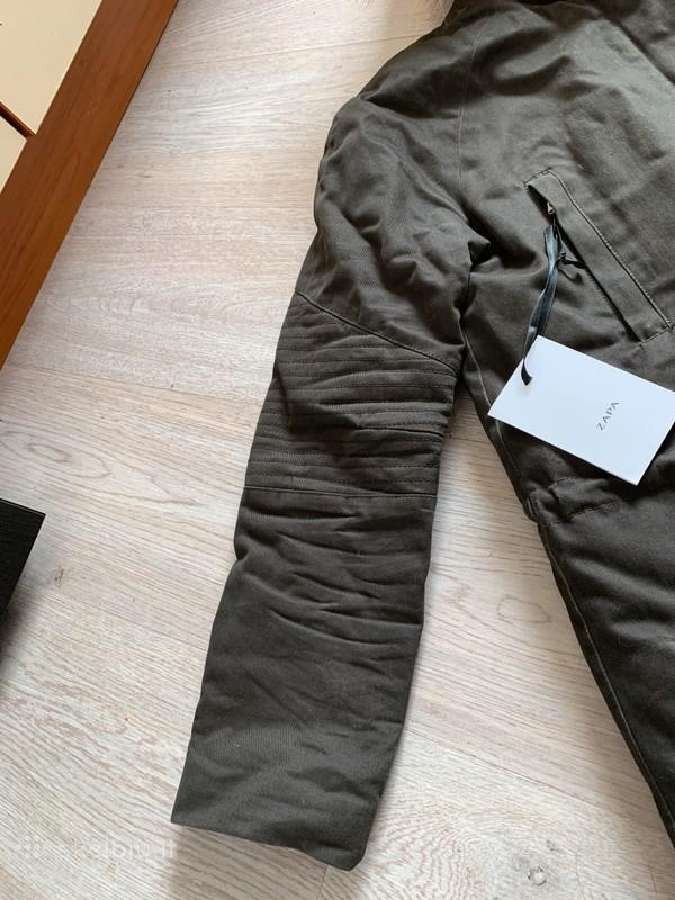 Zapa parka su natūraliu triušio kailio pamušalu - nuotraukos Nr. 5