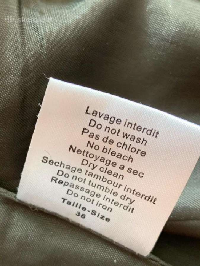 Zapa parka su natūraliu triušio kailio pamušalu - nuotraukos Nr. 16