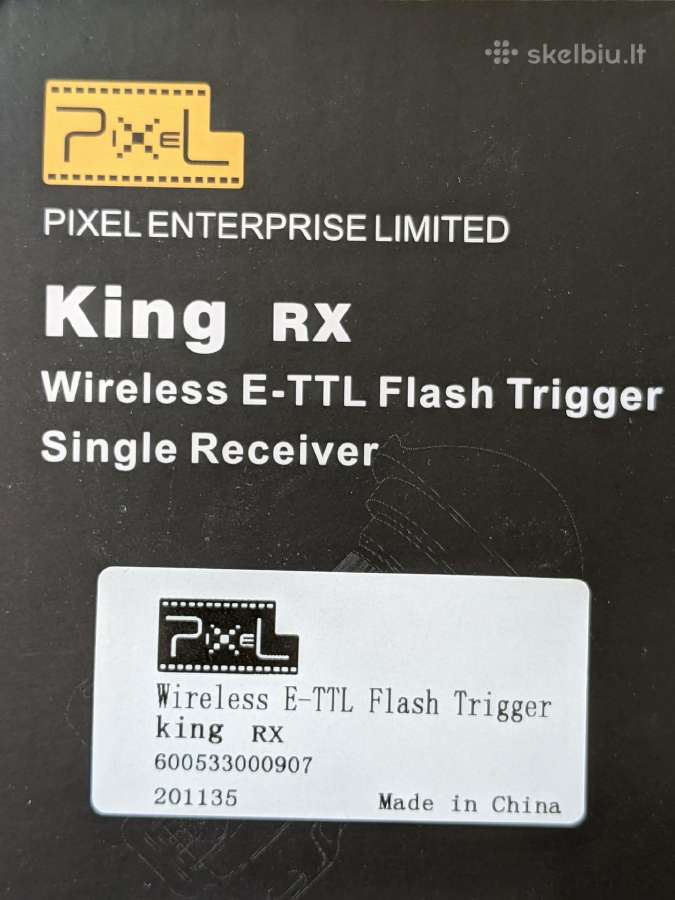 Pixel E-ttl flash 1x trigger 2x receiver Canon - nuotraukos Nr. 11