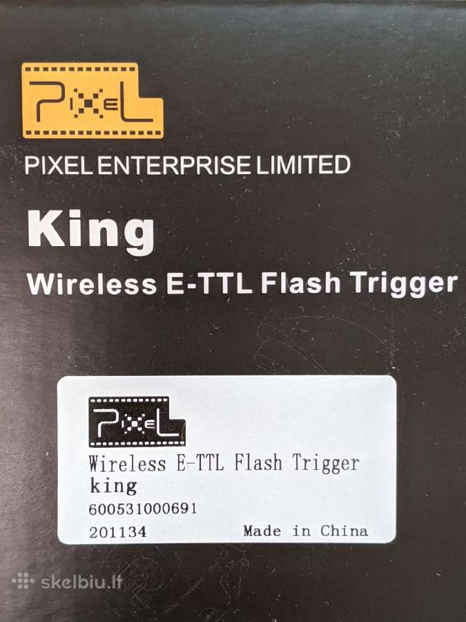Pixel E-ttl flash 1x trigger 2x receiver Canon - nuotraukos Nr. 10