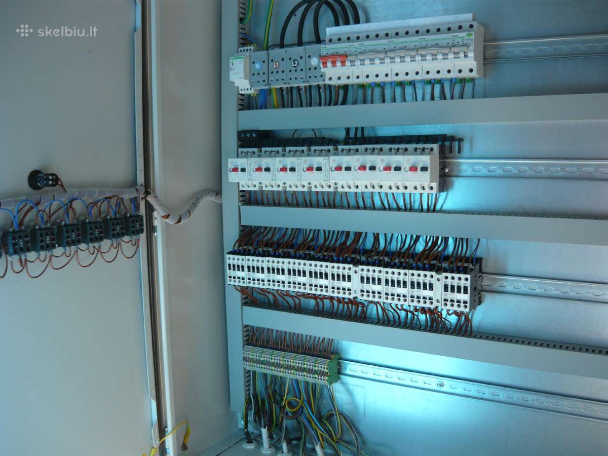 Elektrikai, rangovo aktas, varžų mat, el. instalia