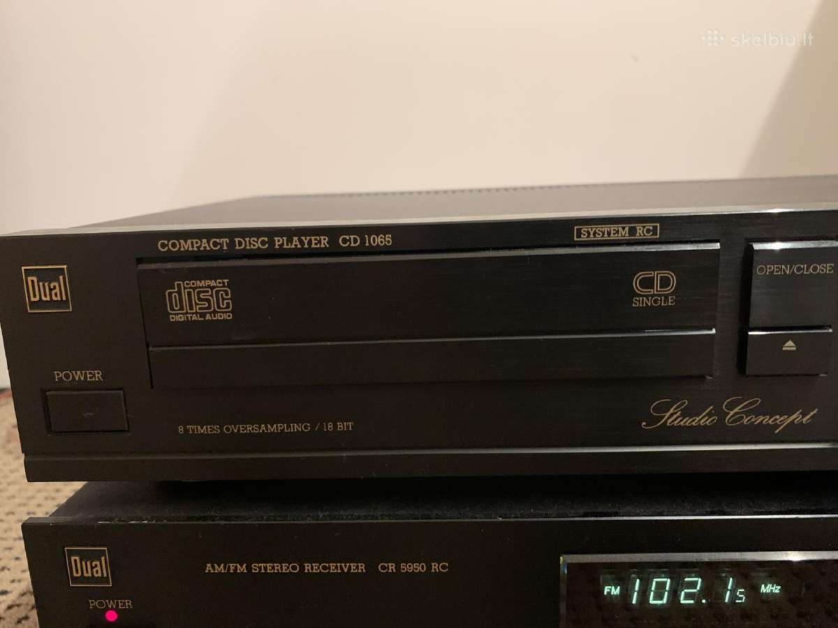 Dual stiprintuvo,CD,kasečių, kolonėlių komplektas - nuotraukos Nr. 3