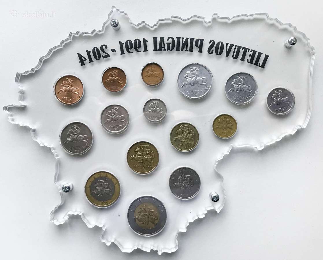 Rėmelis Lietuvos Monetoms Nr. 72 - 1991-2014 - nuotraukos Nr. 2