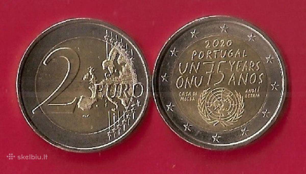 Portugalija 2020m. 2 € “Jungtinių Tautų chartija “