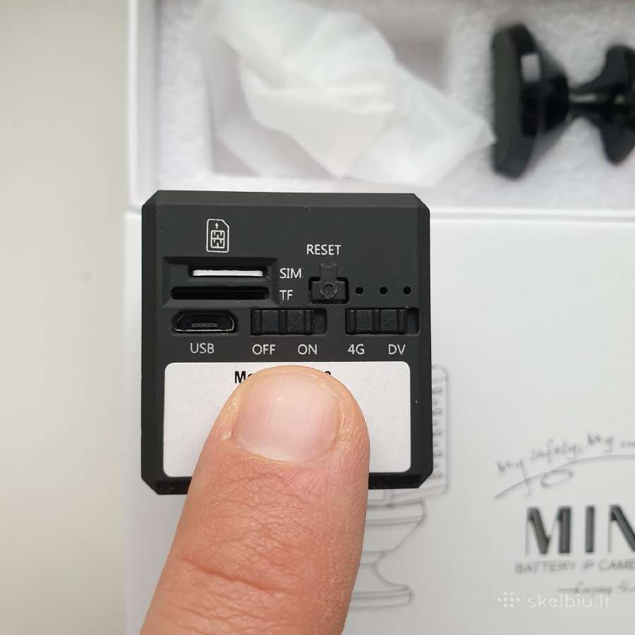 4G mini slapta kamera įkraunama baterija - nuotraukos Nr. 9