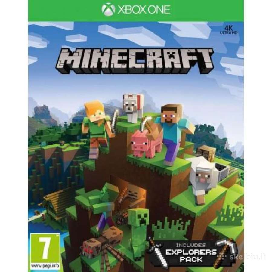 Minecraft Nintendo, xbox 360, PS3, Ps4, Xbox one - nuotraukos Nr. 3