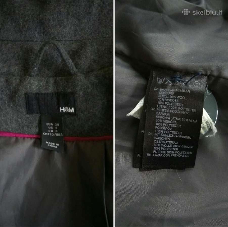 Firminis h&m paltukas - nuotraukos Nr. 5