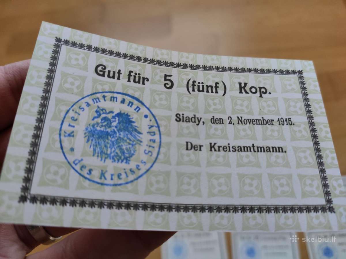 Kolekciniai Sedos pinigai - nuotraukos Nr. 2